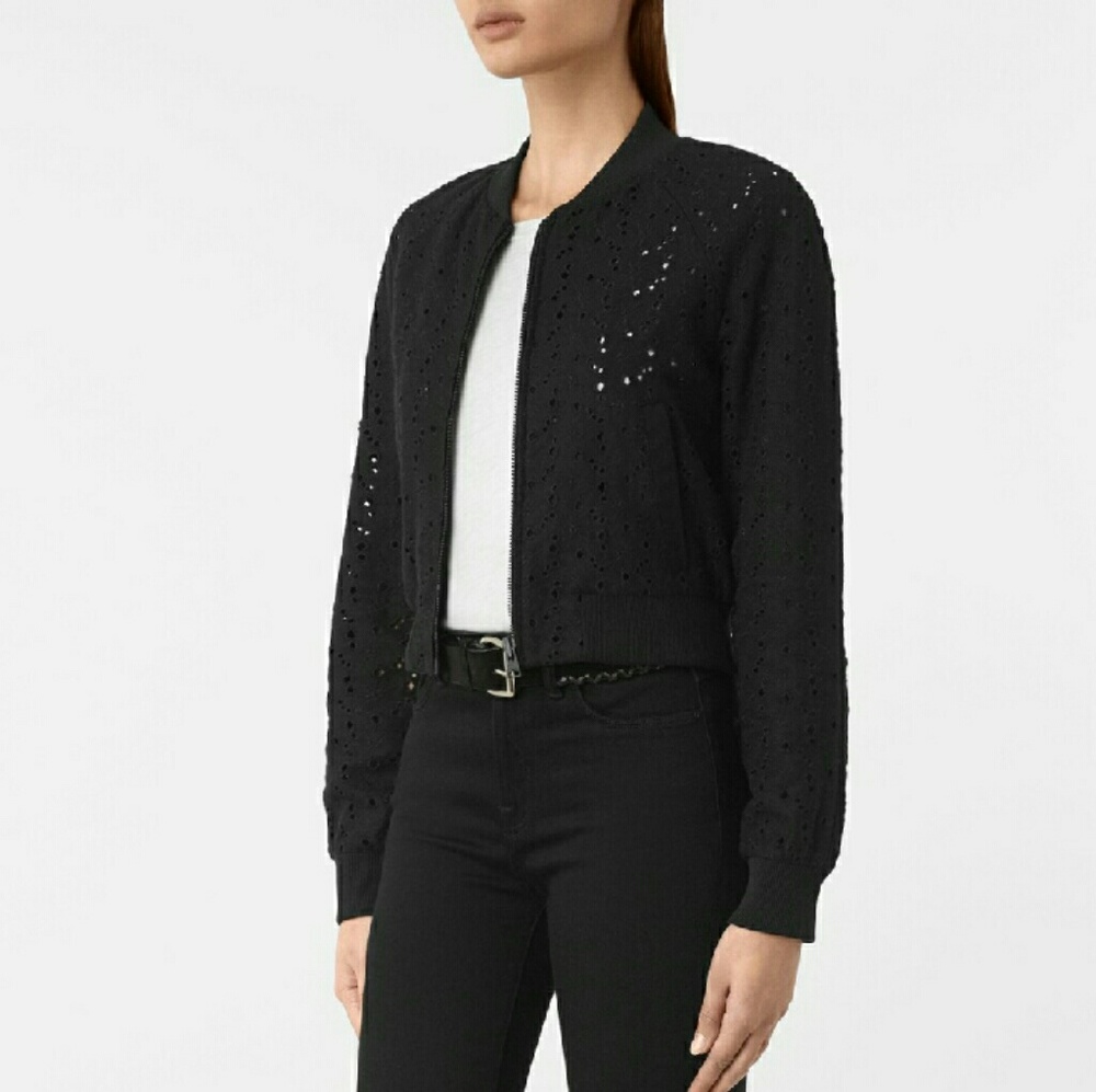 All Saints Baine Bomber Jacket